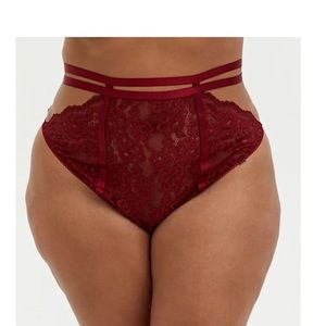 Red Lace Panty